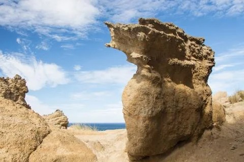 Natural  rock sculpture Stock Photos