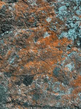 Natural rock structure with cracks Stock Photos