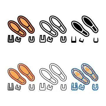 Natural rubber elastomer color concepts icon vector Stock Illustration