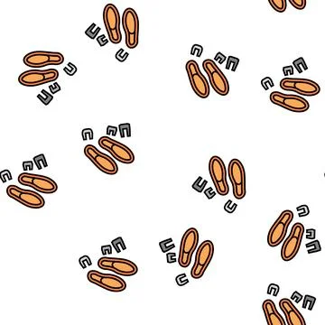 Natural rubber elastomer vector seamless pattern Stock Illustration