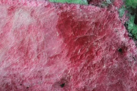 Natural ruby mineral texture 库存照片