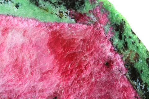 Natural ruby mineral texture Stock Photos