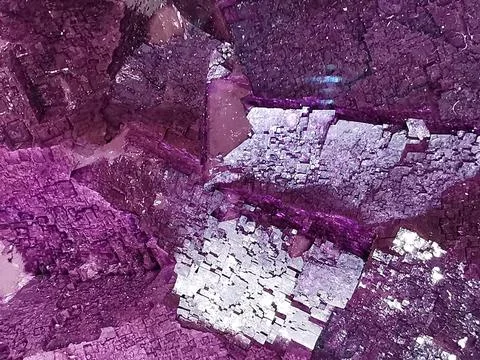 Natural ruby mineral texture 库存照片