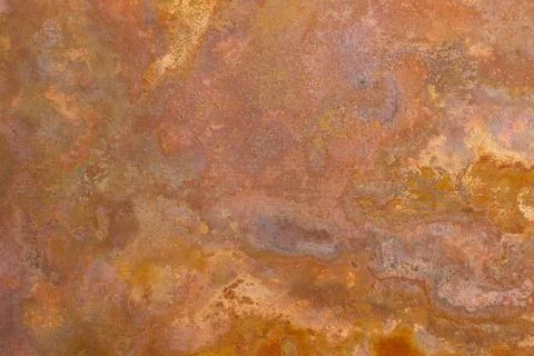 Natural Rust Texture on Weathered Metal Surface Background Stock Photos
