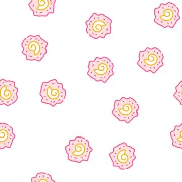 Natural science lesson vector seamless pattern Stock Illustration