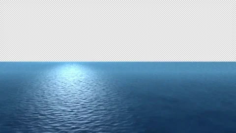 Natural Sea Wave Loop with Alpha Channel – Transparent Motion Background Video stock 331299219