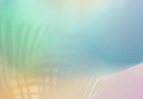 Natural shadow overlay on abstract gradient colorful background with grainy t 스톡 사진