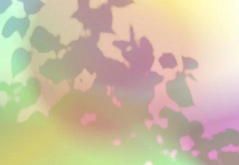 Natural shadow overlay on abstract gradient colorful background with grainy t Stock Photos