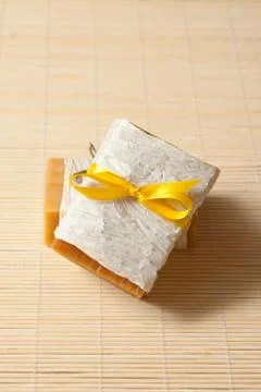 Natural  soap Foto stock