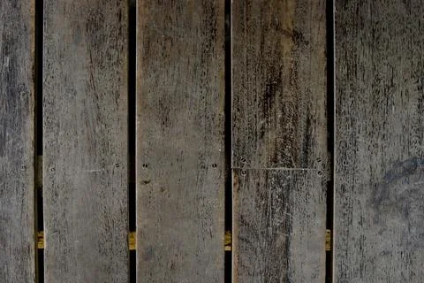 Natural solid wood plank flooring Stock Photos
