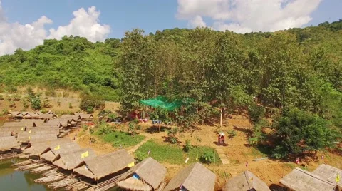 Natural sources of water storage dam. Stock Footage 59298571