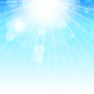 Natural Spring Background Vector Illustration Stock Illustration