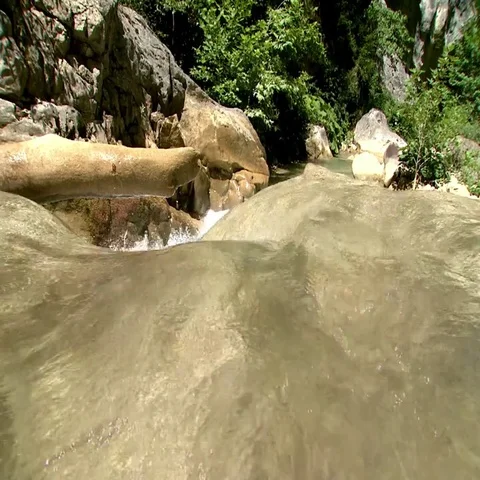 Natural spring water in Kastamonu Stock Footage 69544861