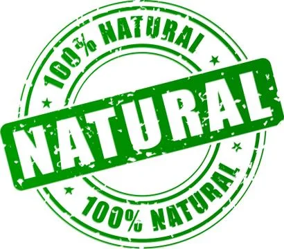 Natural stamp Stock Illustration