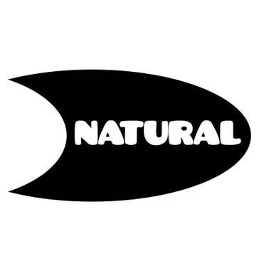 Natural stamp on white Stock Illustration