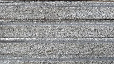 Natural stone grooved pattern wall cladding home terrace Stock Photos