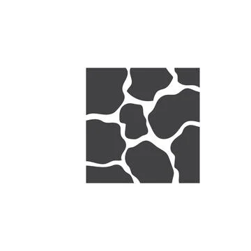 Natural stone logo design concept nature pile of river stones simple minima.. Stock Illustration