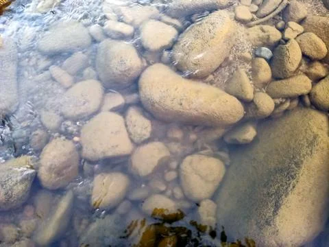 Natural stone from river Stock Photos