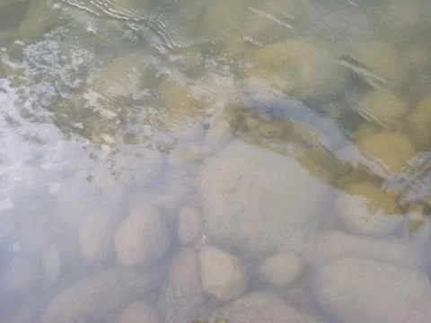 Natural stone from river Stock Photos