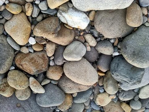 Natural stone from river Stock Photos