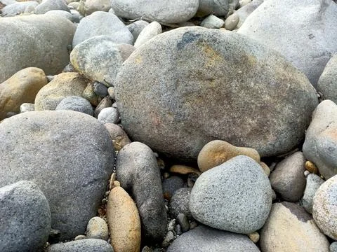 Natural stone from river Stock Photos