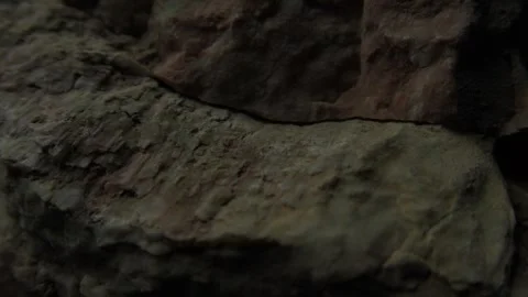 Natural Stone Surface with Layers of Texture Stock Footage 289844001