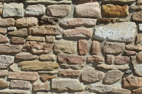 Natural stone wall background texture 스톡 사진