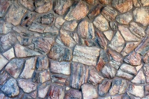 Natural stone wall Stock Photos