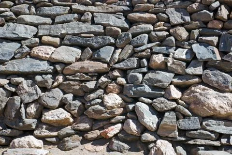 Natural stone wall Stock Photos