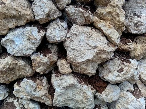 Natural Stone Wall Texture Background Stock Photos
