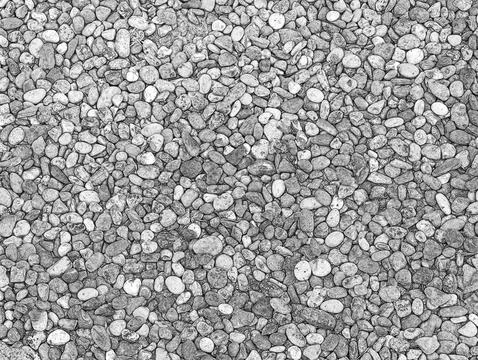 Natural stones pattern close view macro background. Pencil drawn sketch ill.. Illustrazione stock