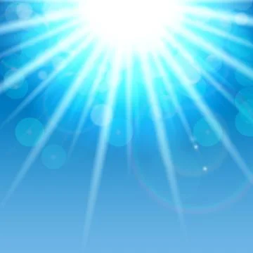 Natural Sunny Background Vector Illustration 스톡 일러스트