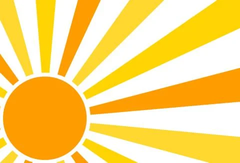 Natural Sunny  Background Vector Illustration Stock Illustration