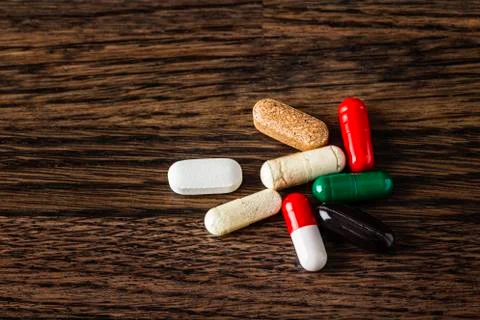 Natural supplements Stock-Fotos