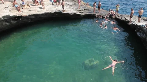 Natural Swiming Pool Video stock 30662539
