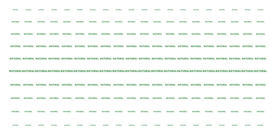 Natural Text Shape Halftone Grid Stock Illustration