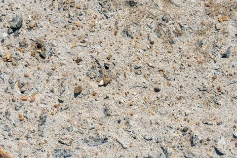 Natural texture background river sand and stones photo Stock Photos