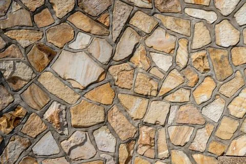 Natural texture background stone wall Stock Photos