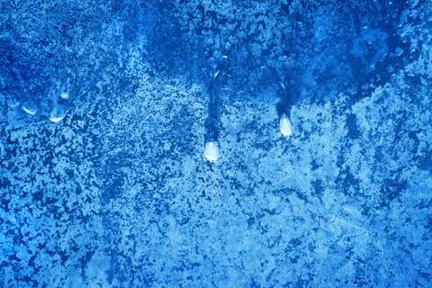 Natural texture of ice pattern Stock Photos