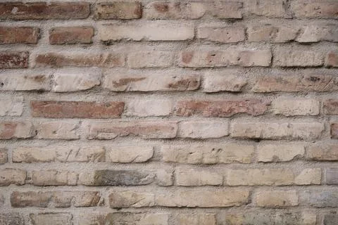 Natural texture of old brick wall Stock Photos
