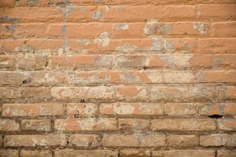Natural texture of old brick wall Stock Photos