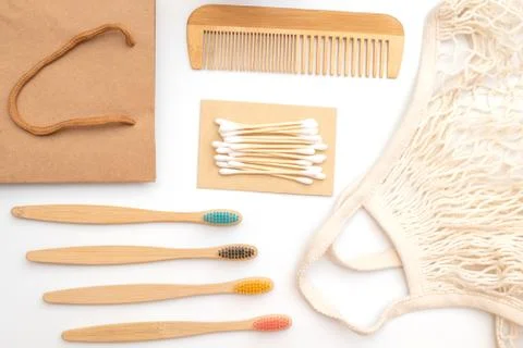 Natural things made using waste-free technologies-rational use of natural Stock Photos