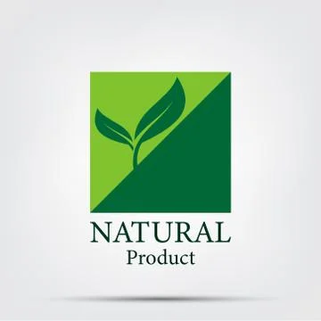 Natural vector design.logo natural product,Vector Illustration Stock Illustration