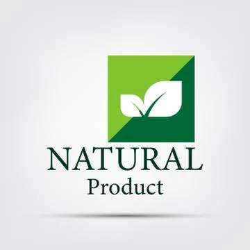 Natural vector design.logo natural product,Vector Illustration Stock Illustration