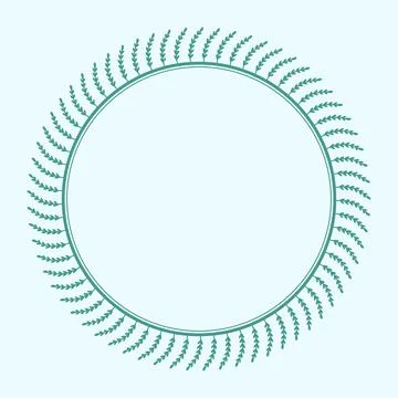 Natural vector frame. Gold leaves on white background template Stock Illustration