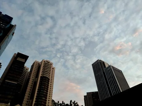 A natural view of the sky Stock Photos