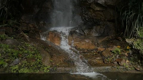 Natural water fall Stockbeeldmateriaal 168388164