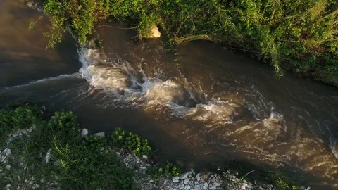 Natural Water Stream Video stock 126946100