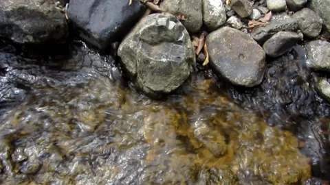 Natural water texture Stock Footage 211641050