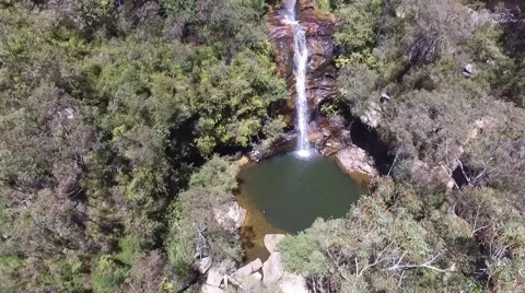 Natural Waterfall in Australia 스톡 동영상 69049025